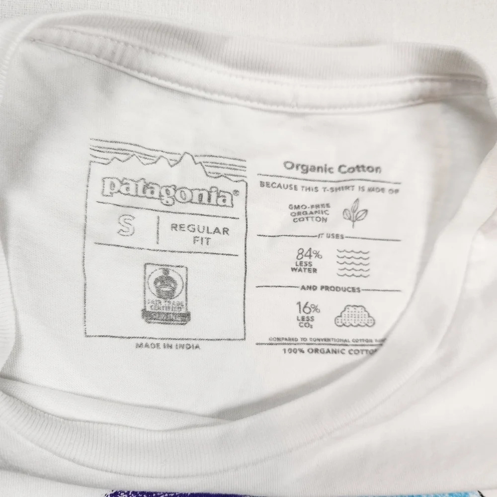 Patagonia White Bear Short Sleeve Tee. - Picture 4 of 4